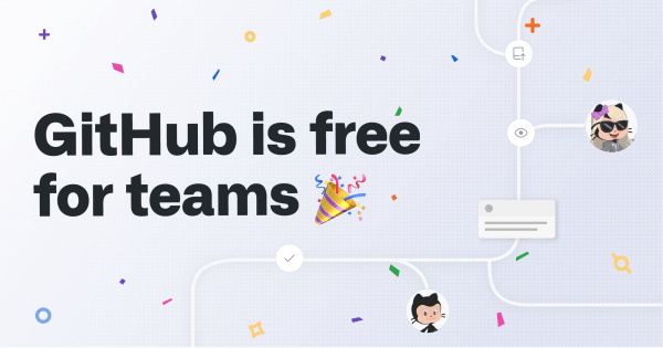 GitHub เปิดให้ใช้งานสำหรับ teams free