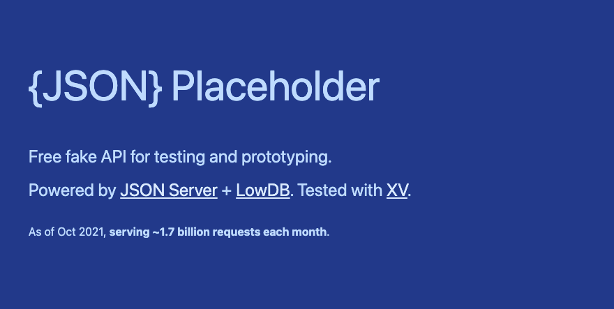 6 APIs Json Placeholder